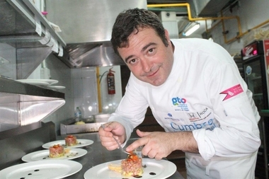 El chef Gonzalo Valverde ofrecerá tres cenas en Mérida, Cáceres y Plasencia con motivo de la llegada del tren Prestige
