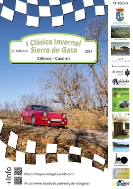 La 'I Clásica Invernal Sierra de Gata' inaugurará el calendario automovilístico en Extremadura este sábado