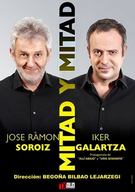 La comedia 'Mitad y Mitad' se representará en el Teatro López de Ayala de Badajoz este sábado