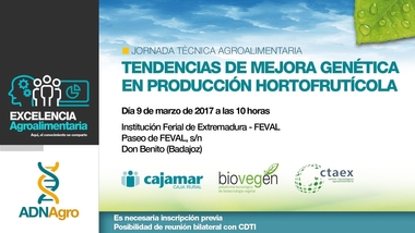 Más de 40 expertos analizan en Feval de Don Benito (Badajoz) tendencias de mejora genética en el sector agroalimentario