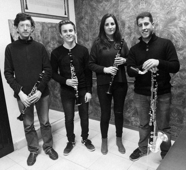 Los cuartetos de saxofones y clarinetes del Conservatorio Profesional 'Juan Vázquez' ofrecen un concierto este sábado