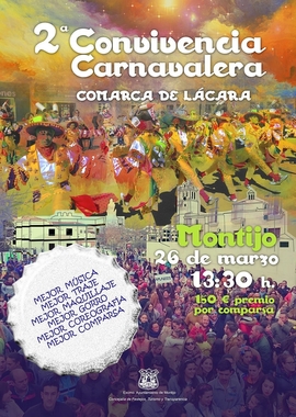 La II Convivencia Carnavalera 'Comarca de Lácara' se celebrará en Montijo (Badajoz) el próximo día 26