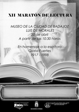 Un maratón de lectura homenajeará en Badajoz la figura de Gloria Fuertes con motivo del Día del Libro
