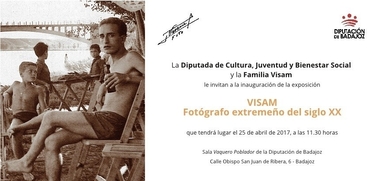 Una muestra sobre el fotógrafo extremeño Vicente María Sánchez Melara, VISAM, se inaugura el próximo martes en Badajoz