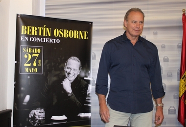 Bertín Osborne inicia su gira el 27 de mayo en el Teatro Romano de Mérida