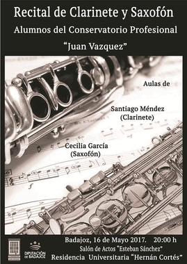 Recital de clarinetes y saxofones en la R.U. Hernán Cortés