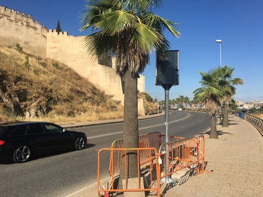 La Policía Local de Badajoz instalará un radar fijo en la Ronda de Circunvalación tras los últimos accidentes