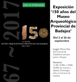 Una exposición sobre el Museo Arqueológico Provincial de Badajoz acerca a Olivenza una visión de la Historia pacense