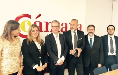 La Cámara de Badajoz explora en Bruselas nuevos servicios y fuentes de financiación para las empresas extremeñas