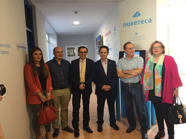 Inaugurada la Nubeteca de Montijo, pionera de los espacios para lectura digital en bibliotecas municipales