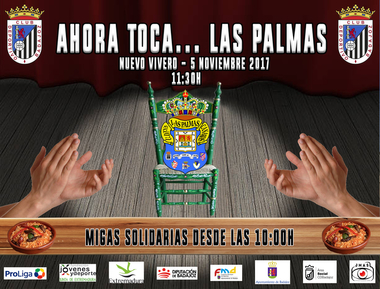 El CD Badajoz  Las Palmas At. se disputará el domingo 5 y se degustarán unas Migas Solidarias