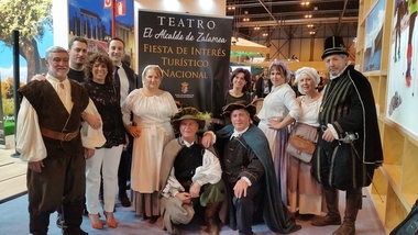 El alcalde de Zalamea vuelve a Fitur como Fiesta de Interés Turístico Nacional 