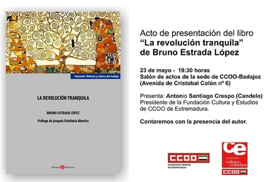 El economista Bruno Estrada presenta en Badajoz este jueves su libro La Revolución Tranquila