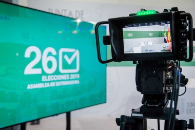 La Junta de Extremadura instala en Mérida el Centro de Difusión de Datos para las elecciones del domingo