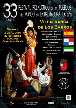 XXXIII Festival Folklórico de los Pueblos del Mundo de Extremadura