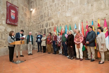 La vicepresidenta de la Junta recibe en Mérida a miembros del grupo Europa Nostra de defensa del patrimonio