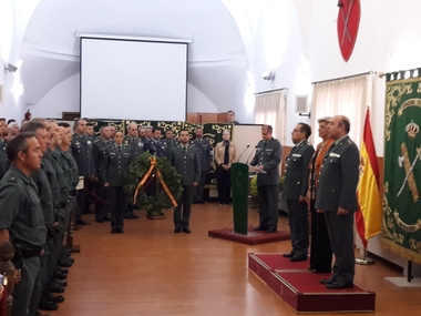 La delegada del Gobierno preside en Badajoz los actos del X Aniversario de la creación de la USECIC de la Guardia Civil