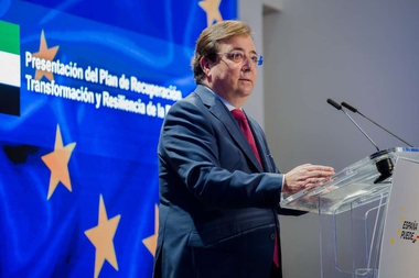 Fernández Vara resalta que el reto de futuro pasa por dejar una Europa, una España y una Extremadura mejor