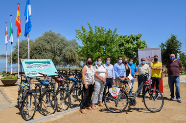 Cheles pondrá en marcha un proyecto de movilidad sostenible en la playa gracias a la Diputación de Badajoz