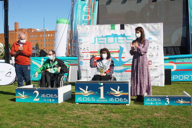 Un centenar de deportistas participan en la jornada inaugural de JEDES 2021