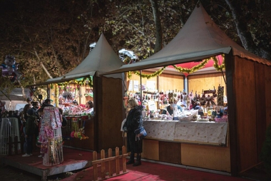 El Mercado de Navidad congregó 19 espectáculos y 30 talleres infantiles