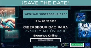 Digitalización Regional celebrará el jueves una jornada con la que analizar la ciberseguridad para pymes y autónomos