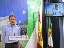 Pedro Escobar, coordinador de IU, pide que seaclare lo ocurrido y critica que se desvele a dos meses de las elecciones